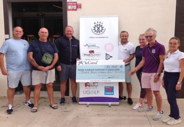 Jolly Boys and Girls Golf Society Raise A Massive Amount for MABS