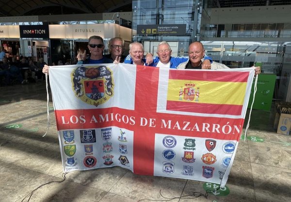 Los Amigos de Mazarron FC Sponsored Walk