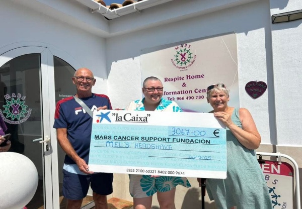 Melanie Raises €3,067 for MABS